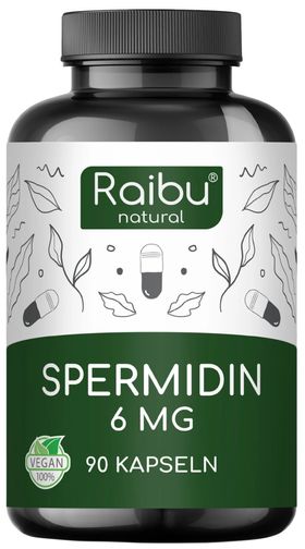 Spermidin Kapseln hochdosiert 6mg - RAIBU