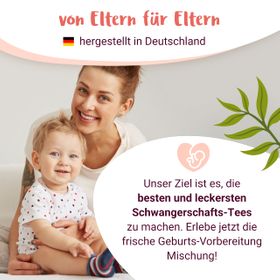 BIO Schwangerschaftstee  mit Himbeerblättern und Frauenmantel - von PregniVital®