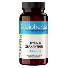 Lutein und Zeaxanthin 100 Kapseln PZN 19642379