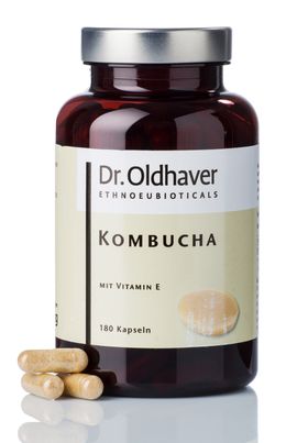Dr. Oldhaver Kombucha + Vitamin E Kapseln