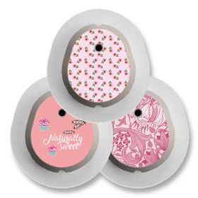 Diasticker® Dexcom G7 Stickerset "Happy Pink"