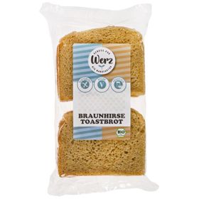 Werz Braunhirse Toastbrot glutenfrei