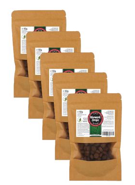 TierGlück Wurmerli® Drops mit Walnuss & Angelikawurzel für Hunde