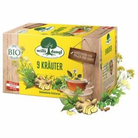 Willi Dungl 9 Kräuter Bio Kräutertee glutenfrei