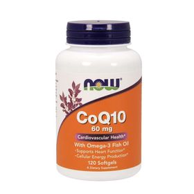 NOW FOODS CoQ10 mit Omega-3