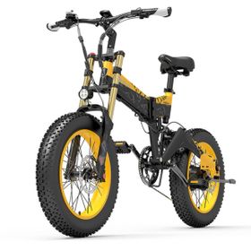LANKELEISI X3000 Plus Elektrofahrrad mit 48V 17,5Ah Akku