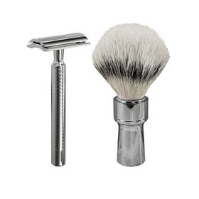 DOVO Solingen PRIMO Rasierset – PRIMO II Rasierhobel - Rasierpinsel