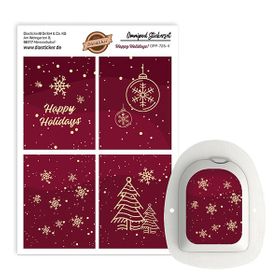 Diasticker® Omnipod Stickerset "Happy Holidays"