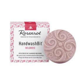 Rosenrot Naturkosmetik - HandwashBit® - feste Waschlotion Wildrose - Handpflege