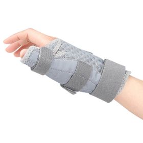 Daumenbandage mit Handgelenkstütze, verstellbare Daumenschiene, atmungsaktiv & stabil