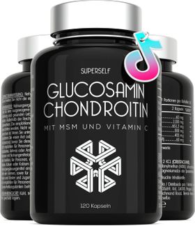SuperSelf Glucosamin Chondroitin Hochdosiert Kapseln