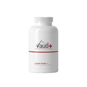 Vaud® L Lysin Tabletten | Lysin hochdosiert 1000 mg mit Zink | 90 Tabletten | Hergestellt in Schweiz