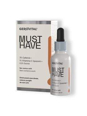 Gerovital Augenserum 3% Koffein + 1% Vitamin C, Koffeinserum, 30 ml