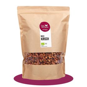 teeverliebt - Wildkirsch Bio loser Früchtetee Großpackung I Fruchtiger Kirschtee