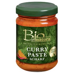 Bio Rinatura Curry Paste, scharfe Würzpaste Bio