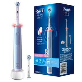 Oral-B - Elektrische Zahnbürste "Pro 3  - Sensitive Clean" in Blue