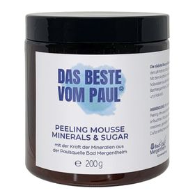 Das Beste vom Paul PEELING MOUSSE MINERAL & SUGAR für zarte Haut und natürlichen Glow