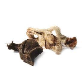 PERRO Pferdehaut mit Fell - Zahnpflege-Snack für Hunde