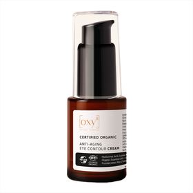 oxy8 Naturkosmetik ANTI AGING EYE CONTOUR CREAM - Strafft Augenlider & reduziert Augenringe