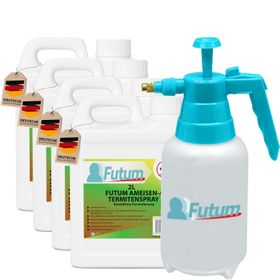 FUTUM 4x2L Ameisen- / Termitenspray + 2L Sprüher