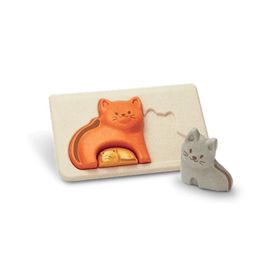 Plantoys Tier Puzzle (Katzen)