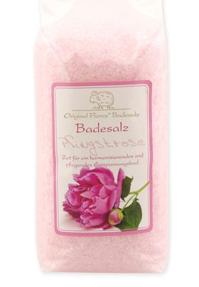 Badesalz Badezusatz Pfingstrose mit Bio Schafmilch