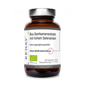 SELEN Bio-Senfsamenextrakt mit hohem Selenanteil | KENAY®