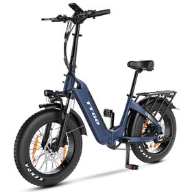 TTGO F6 Faltbares Elektrofahrrad, 250-W-Motor, 25-Ah-Akku