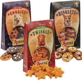 Schecker Hundesnack - fleischige Weihnachts Leckereien