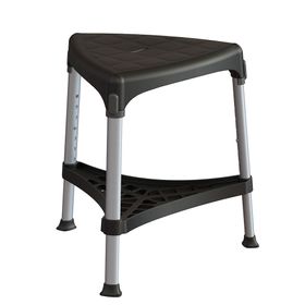 Russka laguna Eck-Duschhocker mit Ablage