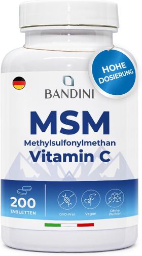 Bandini MSM VITAMIN C Tabletten