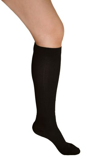 HYDAS Kompressionsstrümpfe schwarz 2er Set 45-47