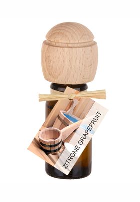 Traumduft Sauna-Dampfbadkonzentrat Zitrone Grapefruit Ätherisches Öl 10 ml