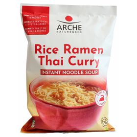 Rice Ramen Thai Curry, Instant Nudel Suppe