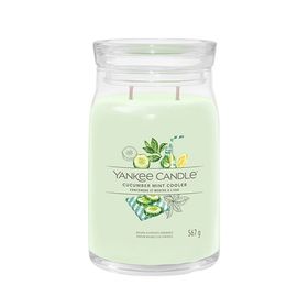 Aromatic candle Signature large glass Cucumber Mint Cooler