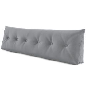 ELONEO Multi-Stützkissen Bett- und Rückenstützkissen mit Seitenfach & waschbarem Bezug
