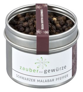 Zauber der Gewürze Schwarzer Malabar Pfeffer