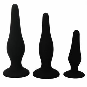 Pretty bottom - begginer's anal kit silicone plugs