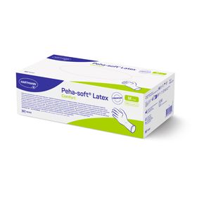 Peha-soft® Latex Comfort Untersuchungshandschuhe unsteril puderfrei M