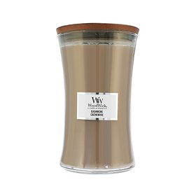 WoodWick Cashmere Duftkerze mit Holzdocht