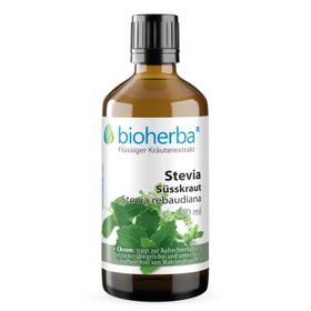 Bioherba Stevia Süsskraut Stevia rebaudiana Tropfen Tinktur