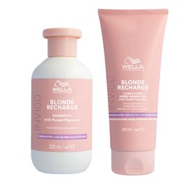 Wella Invigo Blonde Recharge Shampoo & Conditioner Set