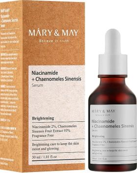 MARY & MAY  Niacinamide + Chaenomeles Sinensis Serum