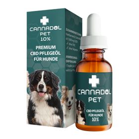 Cannadol Pet 10% Premium CBD Öl für Hunde