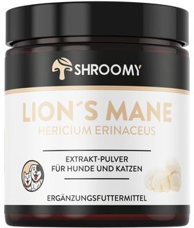 SHROOMY Lions Mane für Hunde und Katzen