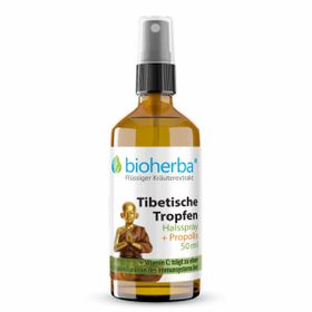 Bioherba Halsspray Tibetische Tropfen mit Propolis Extrakt