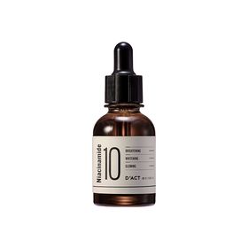 D'ACT Niacinamide 10 Brightening Ampoule – Hochdosiertes 10 % Niacinamid-Serum mit Vitamin C-Derivat