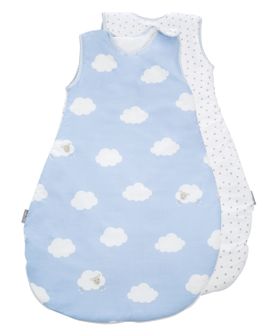 ROBA Babyschlafsack "Kleine Wolke blau"- 90 cm - ganzjährig