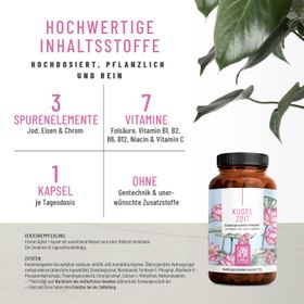 Kugelzeit mit Folsäure, Eisen & Jod - NATURTREU®
