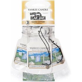 Yankee Candle tag classic 3ks Clean Cotton tag 3 ks